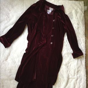 Coldwater Creek Velour Dress